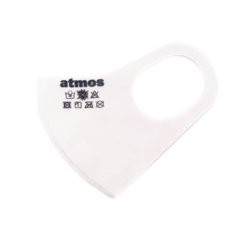 "atmos 3D LOGO MASK WHITE 20SP-I"
