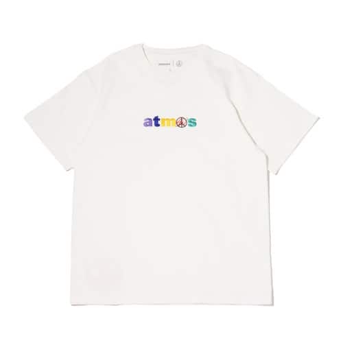 atmos x SeanWotherspoon EMBROIDERY TEE WHITE 20SP-S