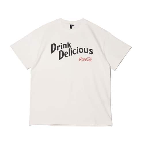 COCA-COLA BY ATMOS LAB DRINK DELICIOUS TEE WHITE 20FA-S