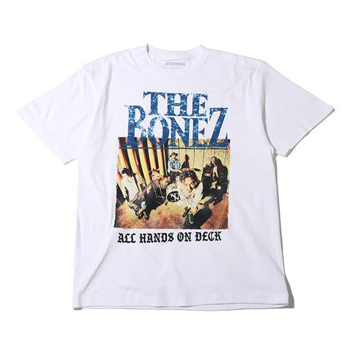 atmos × THE BONEZ TOUR HOODIE BLACK 21HO-S