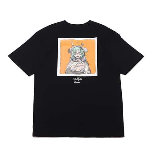 atmos x 寺田克也 エフェクト2 TEE BLACK 21FA-I