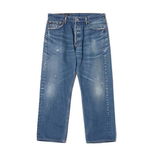 あともす&みいね REMAKE DENIM PANTS INDIGO 22SU-I
