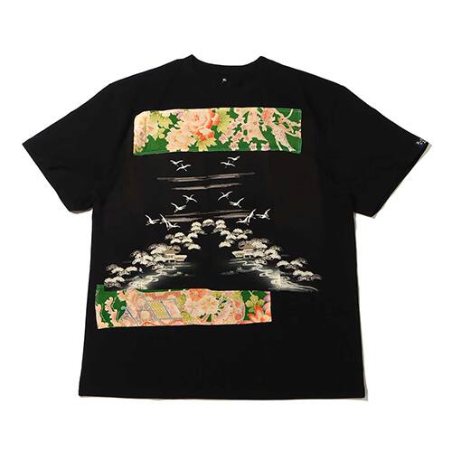 あともす&みいね REMAKE T SHIRTS BLACK 22SU-I