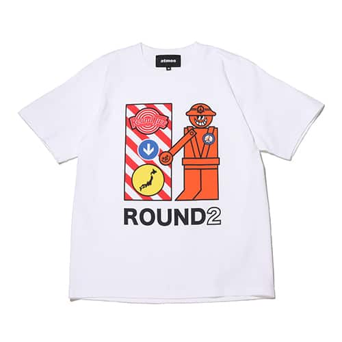 atmos x ROUND TWO CROSS GUARD white 21SP-S
