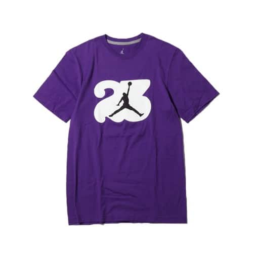 NIKE JORDAN S/S TEE PURPLE/WHITE 19FW-I