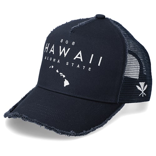 RIVER UP HAWAII DAMAGE MESH CAP 21SU-I