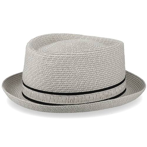 RIVER UP MIX BRAID PORKPIE GRAY 21SU-I