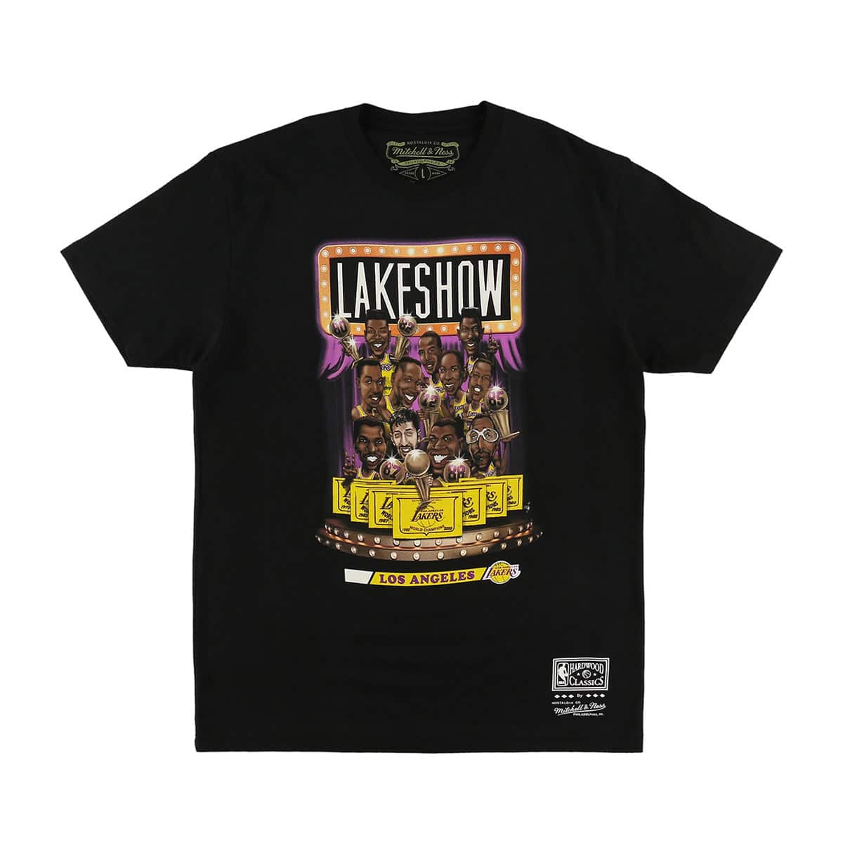 Mitchell & Ness The Lake Show Tee BLACK 23SS-S