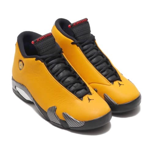 JORDAN BRAND AIR JORDAN 14 RETRO SE UNVRSTY GLD/BLCK-UNVRSTY RD-MT 19SU-S