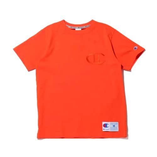 Champion T-SHIRT オレンジシャーベット 20SS-I