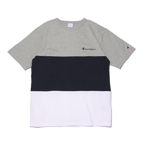 Champion T-SHIRT O.GRAY×NAVY 20SS-I