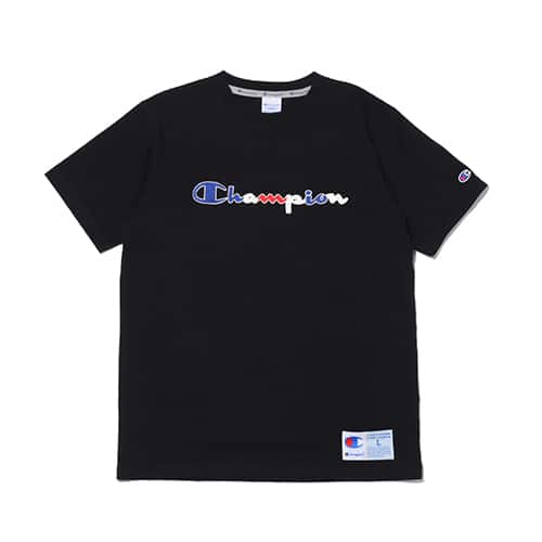Champion S/S T-SHIRT BLACK 20FW-I