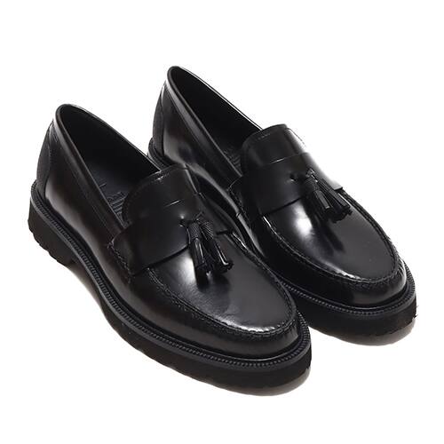 COLE HAAN AMERICAN CLASSICS TASSEL LOAFER BLACK BRUSHOFF/BLACK 23SP-I