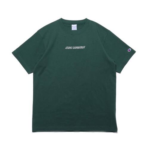 Champion x ATMOS LAB S/S T-SHIRT ブラック