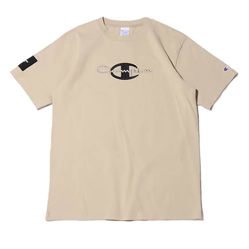 Champion x ATMOS LAB S/S TEE BEIGE 20FW-S