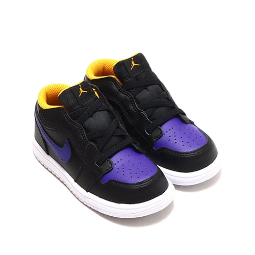 JORDAN BRAND JORDAN 1 LOW ALT (TD) BLACK/DARK CONCORD-TAXI 22HO-I