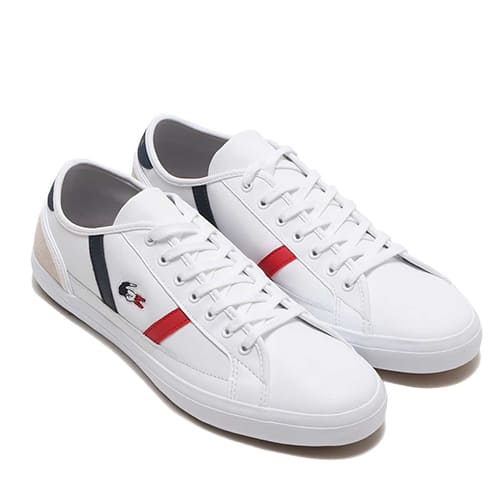 LACOSTE SIDELINE TRI 1 WHITE/NAVY/RED 21FA-I