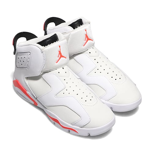 JORDAN BRAND JORDAN 6 RETRO LITTLE FLEX PS WHITE/INFRARED 23-BLACK 21FA-I