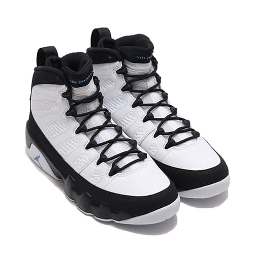 JORDAN BRAND AIR JORDAN 9 RETRO WHITE/UNIVERSITY BLUE-BLACK 20HO-I