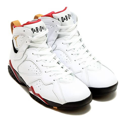 JORDAN BRAND AIR JORDAN 7 RETRO WHITE/BLACK-CARDINAL RED-CHUTNEY 22HO-I