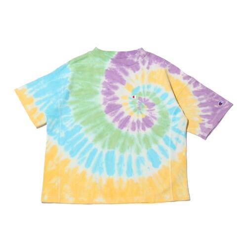 Champion RW TIE-DYE T-SHIRT PALE GREEN 20SS-I