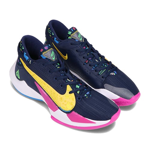 NIKE ZOOM FREAK 2 MIDNIGHT NAVY/POISON GREEN-FIRE PINK 20HO-S