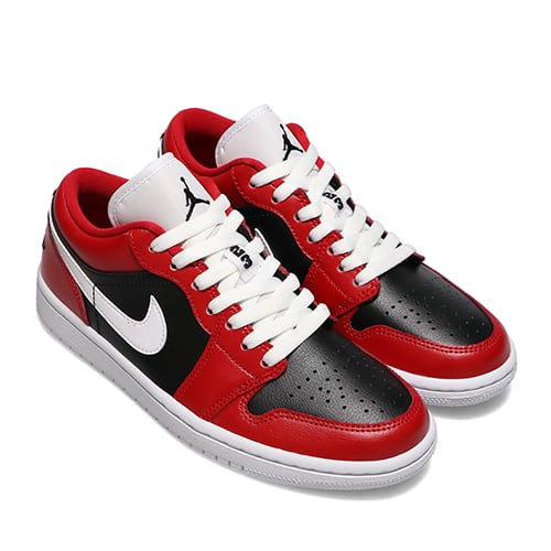 JORDAN BRAND WMNS AIR JORDAN 1 LOW GYM RED/WHITE-BLACK 21SU-I