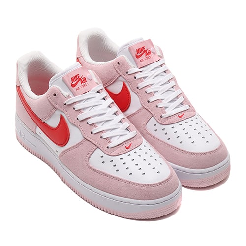 NIKE AIR FORCE 1 '07 QS TULIP PINK/UNIVERSITY RED-WHITE 21SP-S