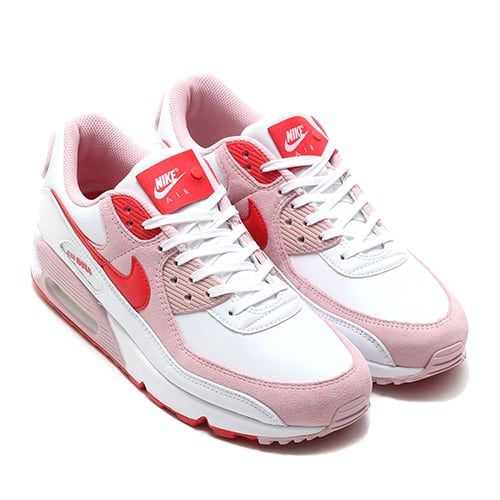 NIKE W AIR MAX 90 QS WHITE/UNIVERSITY RED-TULIP PINK-WHITE 21SP-S