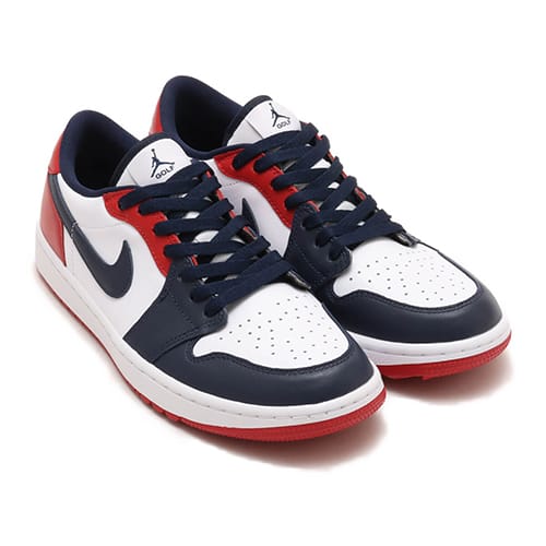 JORDAN BRAND AIR JORDAN 1 LOW G WHITE/BLACK-MIDNIGHT ...