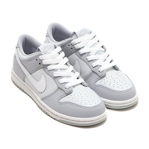 NIKE DUNK LOW (PS) PURE PLATINUM/WHITE-WOLF GREY 23SU-I