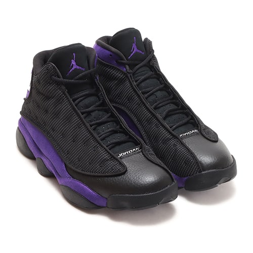 JORDAN BRAND AIR JORDAN 13 RETRO BLACK/COURT PURPLE-WHITE 21HO-I