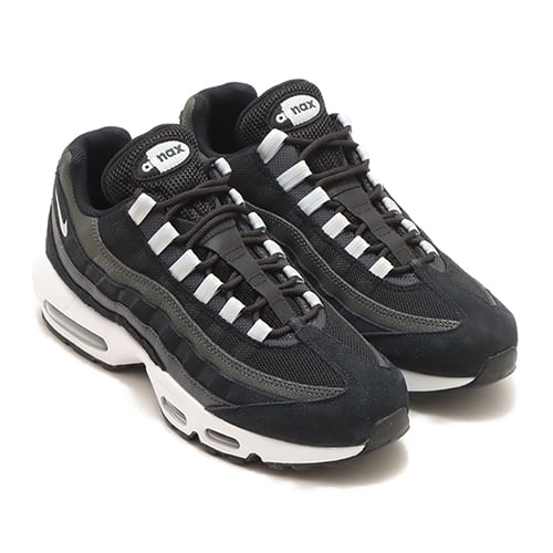 Nike air max 95 black with white on sale sole