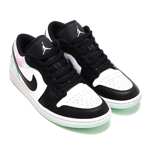 JORDAN BRAND AIR JORDAN 1 MID SE (GS) BLACK/BLEACHED CORAL-WHITE ...