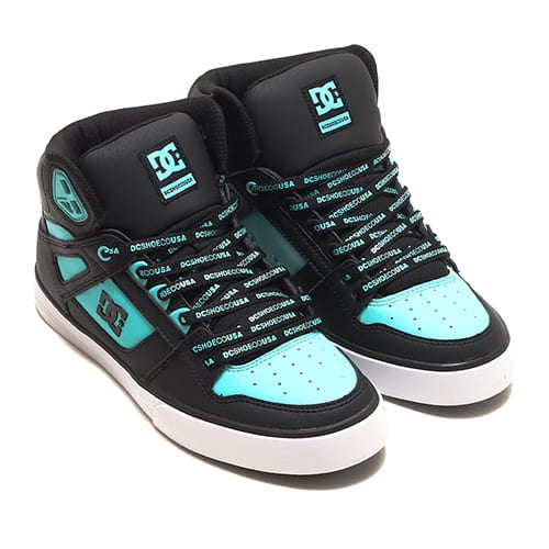 DC SHOES PURE HIGH-TOP WC SE SN BLACK/BLUE ATOLL 22FW-I