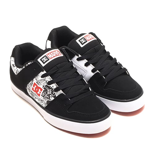 DC SHOES DP PURE BLACK/WHITE/RED 22FW-I