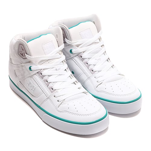 DC SHOES PURE HIGH-TOP WC SE SN WHITE/GREY/GREEN 23SS-I