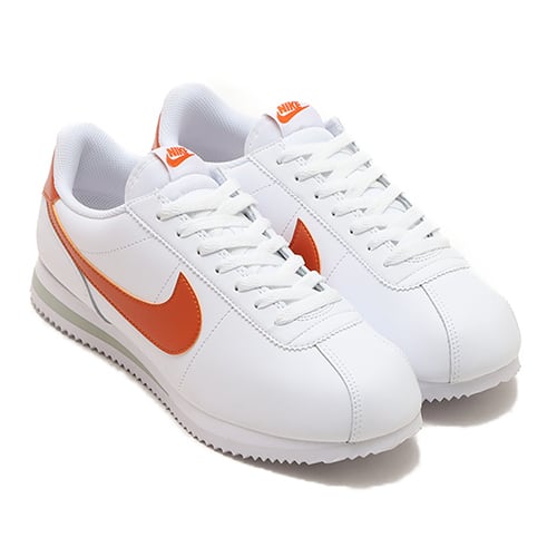 NIKE CORTEZ WHITE/CAMPFIRE ORANGE-JADE HORIZON 23HO-I