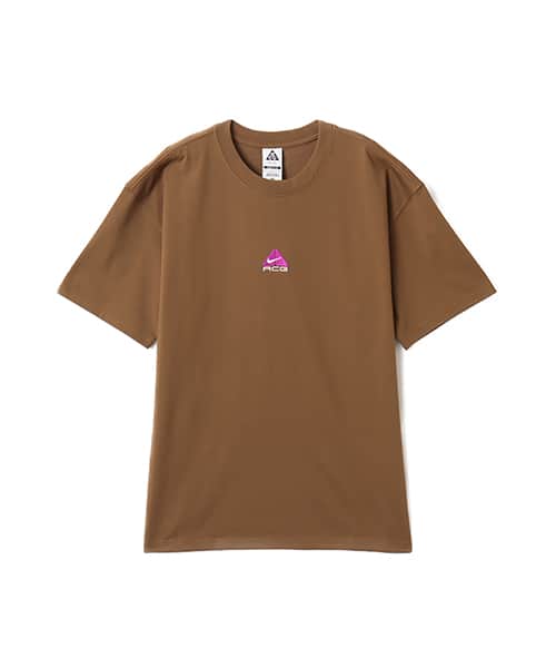 NIKE AS M NRG ACG SS TEE LBR LUNGS MOSSWOOD BROWN ナイキ ACG NRG LBR LUNGS S/S Ｔシャツ ブラウン