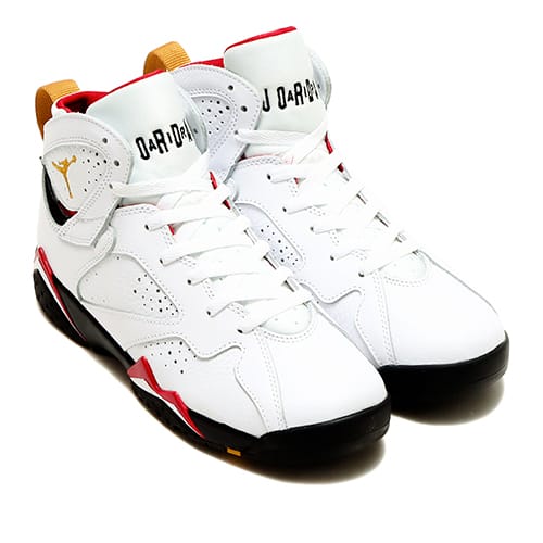 JORDAN BRAND JORDAN 7 RETRO (PS) WHITE/BLACK-CARDINAL RED-CHUTNEY ...