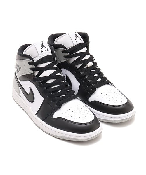 JORDAN BRAND AIR JORDAN 1 MID WHITE/BLACK-LT SMOKE GREY ジョーダン ブランド エア ジョーダン 1 MID ホワイト