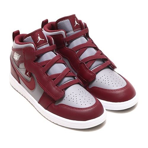 JORDAN BRAND JORDAN 1 MID ALT (PS) DARK CONCORD/TAXI-WHITE-BLACK JORDAN BRAND JORDAN 1 MID ALT (PS) DARK CONCORD/TAXI-WHITE-BLACK