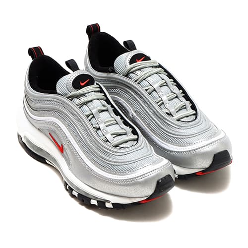 NIKE WMNS AIR MAX 97 OG METALLIC SILVER/VARSITY RED