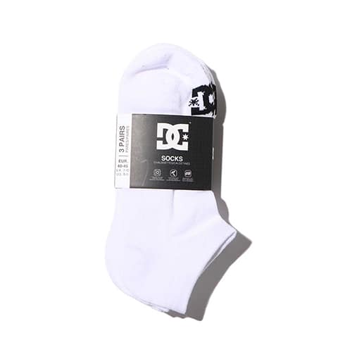 DC SHOES SPP DC ANKLE 3PK Snow White 23SS-I