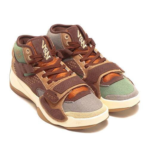 JORDAN BRAND JORDAN ZION 2 PF FLAX/MUSLIN-SESAME-FAUNA BROWN 22SU-S