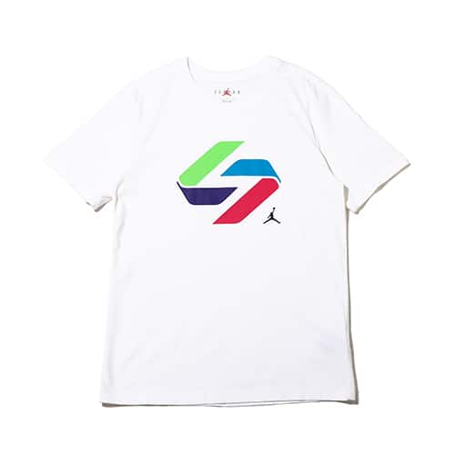 JORDAN BRAND AS M J NTR LUKA GLTCH SS CREW WHITE 22FA-S