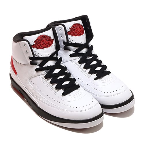 JORDAN BRAND JORDAN 2 RETRO (PS) WHITE/VARSITY RED-BLACK 22HO-I