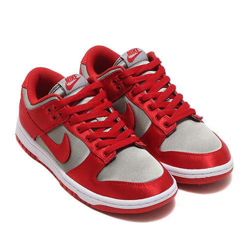 NIKE W DUNK LOW ESS SNKR MEDIUM GREY/VARSITY RED-WHITE 23SU-I