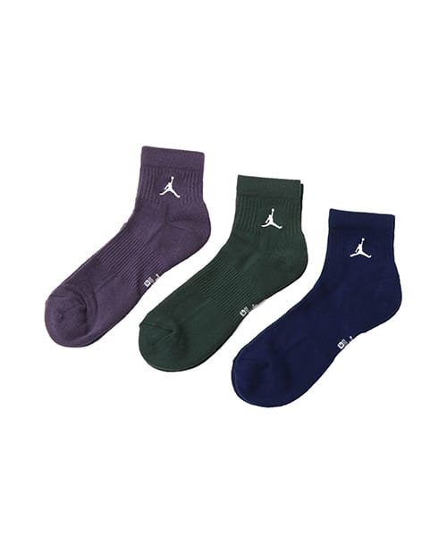 JORDAN BRAND U J ED CUSH POLY ANKLE 3PR 144