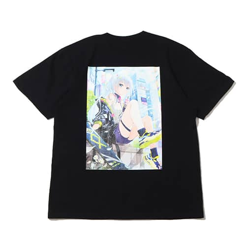 atmos x 絵師100人展 遠坂あさぎ TEE BLACK